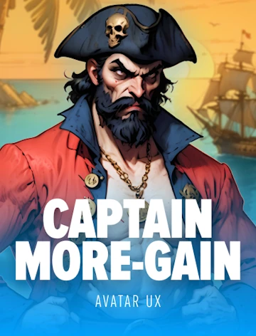 Captain More Gain slot from AvatarUX at casino Lizaro